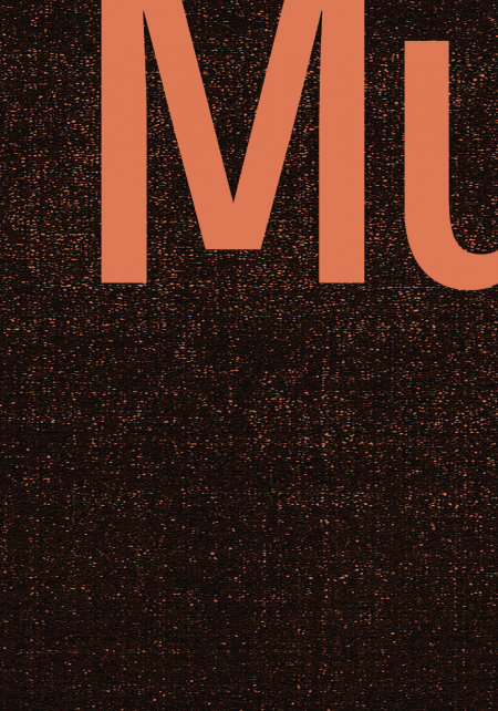 Detail des Plakats „TypoTag. Typografie und Museum“, Museum Angewandte Kunst Frankfurt, 2017, Gestaltung: Bureau Sandra Doeller